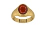 Gold Hessonite Garnet Ring Prime Quality (R7)