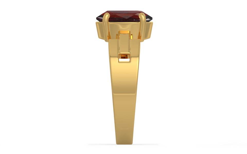 Gold Hessonite Garnet Ring Prime Quality (R8)