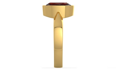 Gold Hessonite Garnet Ring Prime Quality (R9)