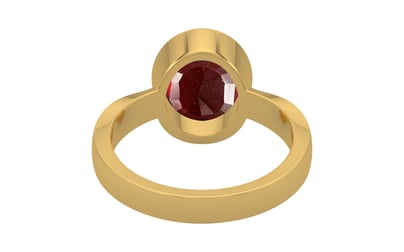 Gold Hessonite Garnet Ring Prime Quality (R9)