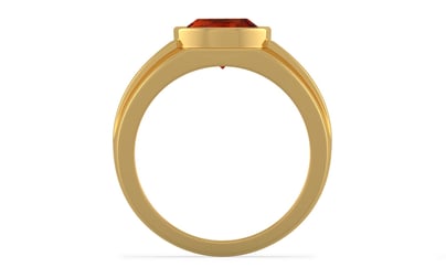 Gold Hessonite Garnet Ring Rare Quality (R1)