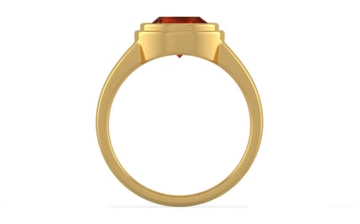 Gold Hessonite Garnet Ring Rare Quality (R3)