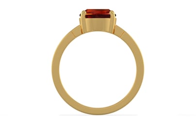 Gold Hessonite Garnet Ring Rare Quality (R8)