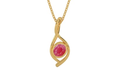 Gold Ruby Pendant Fine Quality (P1)