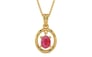 Gold Ruby Pendant Fine Quality (P2)