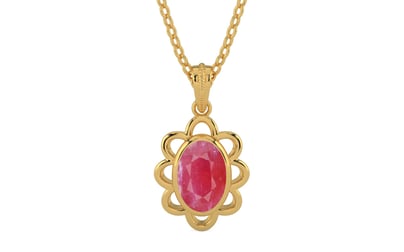 Gold Ruby Pendant Fine Quality (P3)