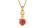 Gold Ruby Pendant Fine Quality (P6)