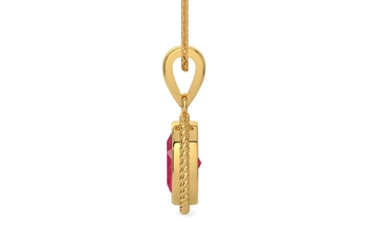 Gold Ruby Pendant Fine Quality (P7)