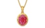 Gold Ruby Pendant Fine Quality (P8)