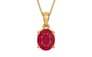 Gold Ruby Pendant Limited Quality (P10)