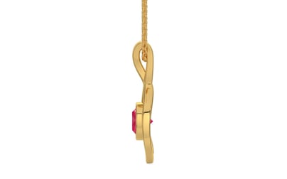 Gold Ruby Pendant Prime Quality (P1)
