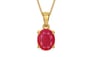 Gold Ruby Pendant Prime Quality (P10)