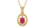 Gold Ruby Pendant Prime Quality (P2)