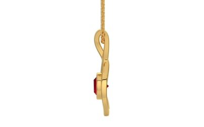 Gold Ruby Pendant Rare Quality (P1)