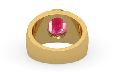 Gold Ruby Ring Fine Quality (R1)
