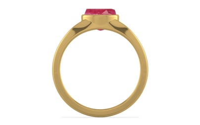 Gold Ruby Ring Fine Quality (R10)