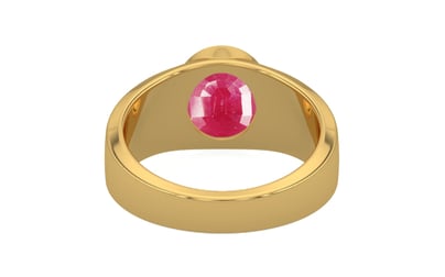 Gold Ruby Ring Fine Quality (R10)