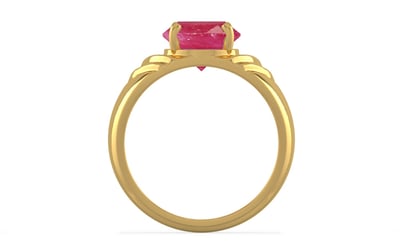 Gold Ruby Ring Fine Quality (R4)