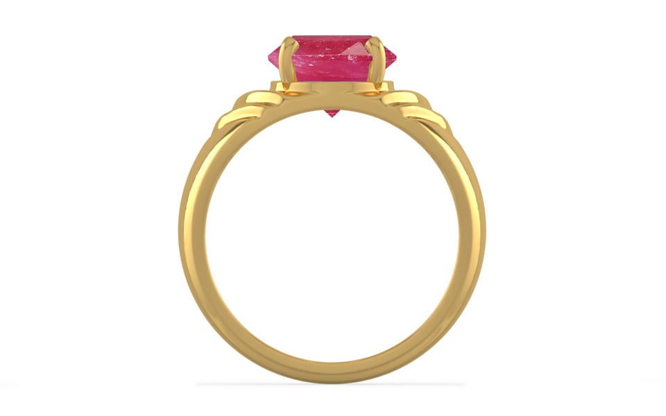 Gold Ruby Ring Fine Quality (R4)