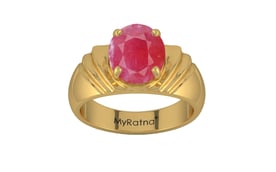 Gold Ruby Ring Fine Quality (R4)