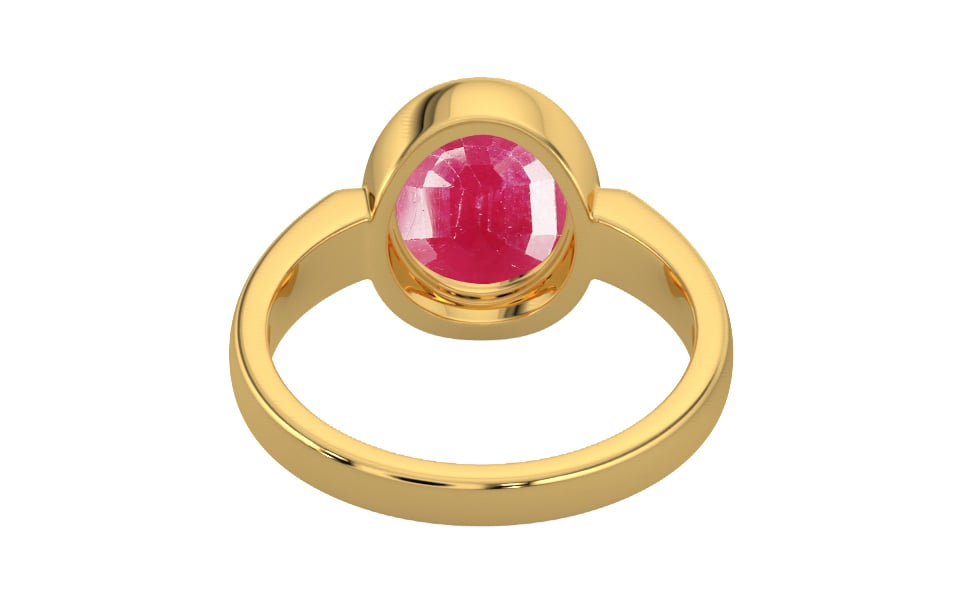 Gold Ruby Ring Fine Quality (R6)
