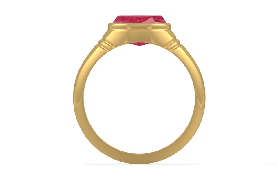 Gold Ruby Ring Fine Quality (R7)
