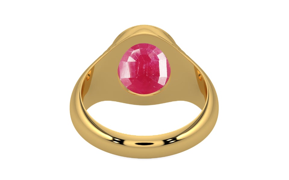 Gold Ruby Ring Fine Quality (R7)