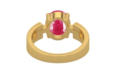 Gold Ruby Ring Fine Quality (R8)