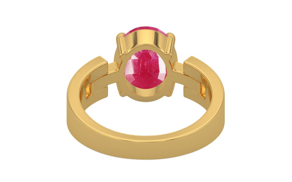 Gold Ruby Ring Fine Quality (R8)