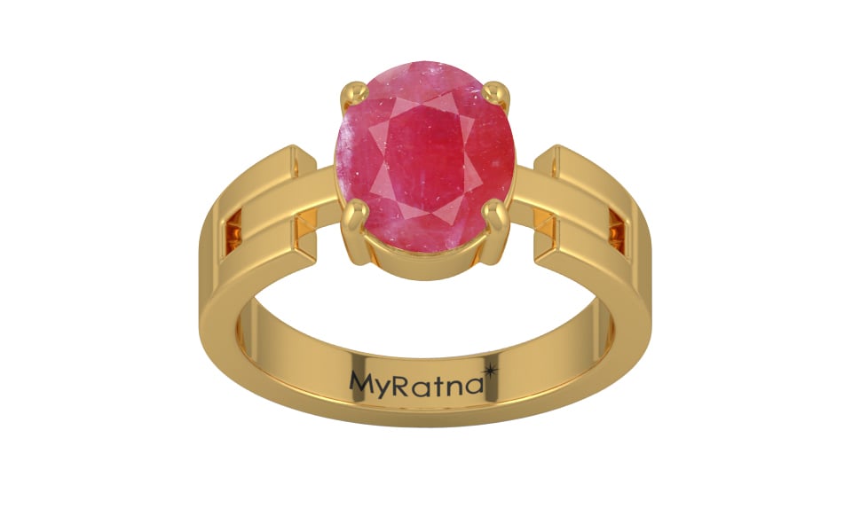 Gold Ruby Ring Fine Quality (R8)