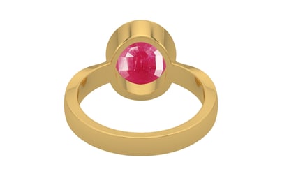 Gold Ruby Ring Fine Quality (R9)