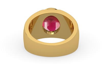 Gold Ruby Ring Limited Quality (R1)
