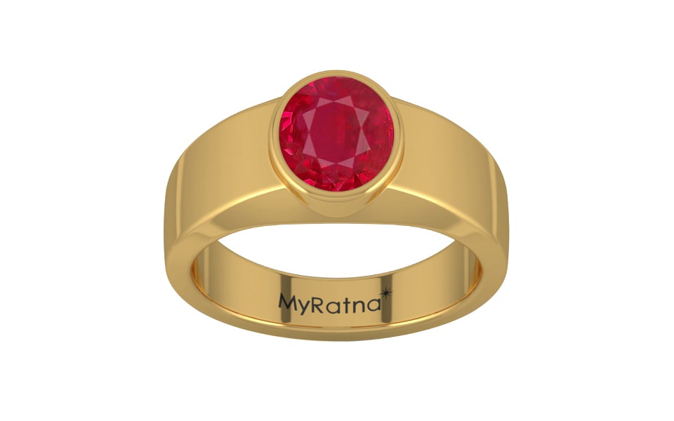 Gold Ruby Ring Limited Quality (R10)
