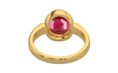 Gold Ruby Ring Limited Quality (R6)