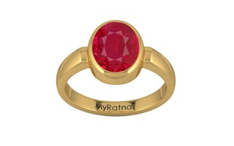 Gold Ruby Ring Limited Quality (R6)