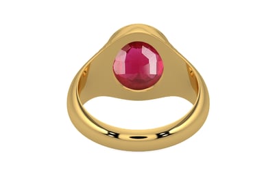 Gold Ruby Ring Limited Quality (R7)