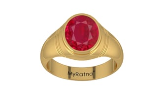 Gold Ruby Ring Limited Quality (R7)