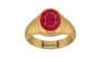 Gold Ruby Ring Limited Quality (R7)