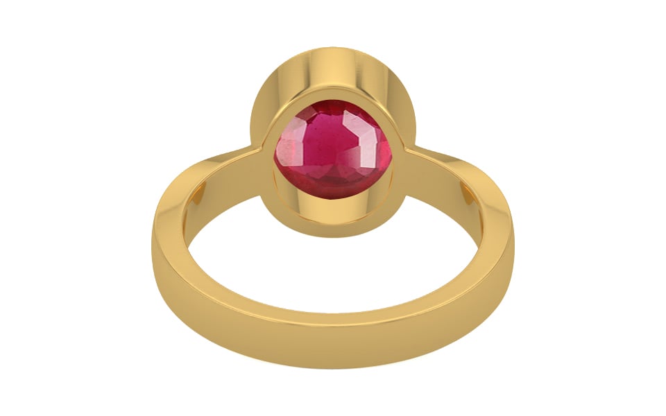 Gold Ruby Ring Limited Quality (R9)
