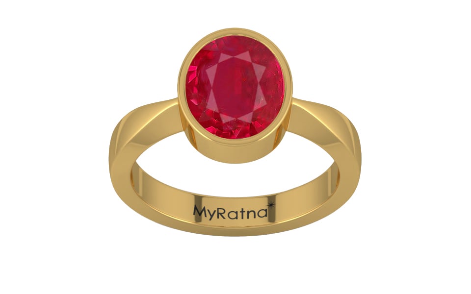 Gold Ruby Ring Limited Quality (R9)