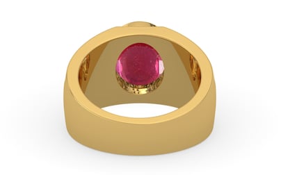 Gold Ruby Ring Prime Quality (R1)