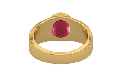 Gold Ruby Ring Prime Quality (R10)