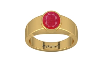 Gold Ruby Ring Prime Quality (R10)