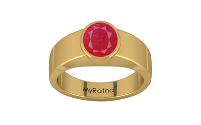 Gold Ruby Ring Prime Quality (R10)