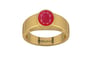 Gold Ruby Ring Prime Quality (R10)