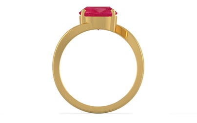 Gold Ruby Ring Prime Quality (R2)