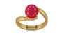 Gold Ruby Ring Prime Quality (R2)