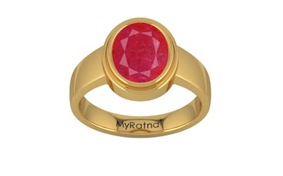 Gold Ruby Ring Prime Quality (R3)