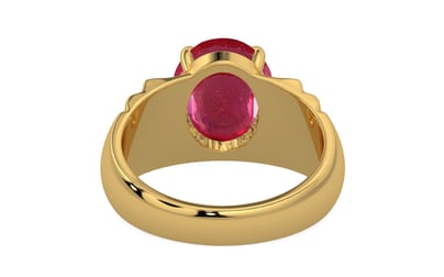 Gold Ruby Ring Prime Quality (R4)