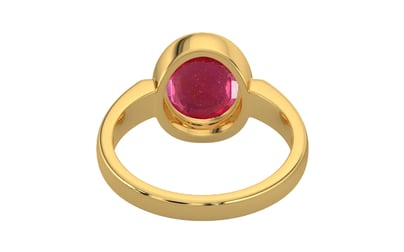 Gold Ruby Ring Prime Quality (R6)